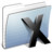 Graphite Stripped Folder System Icon